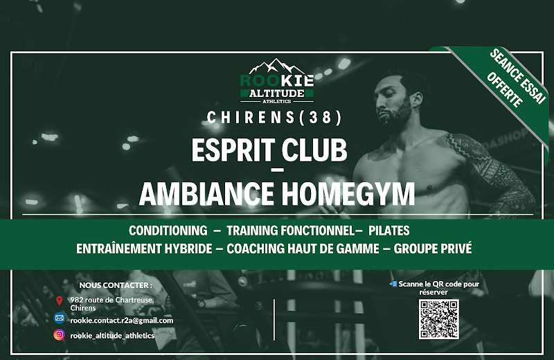 R2A. - Salle de sport Voiron - Chirens - Rookie Altitude Athletics
