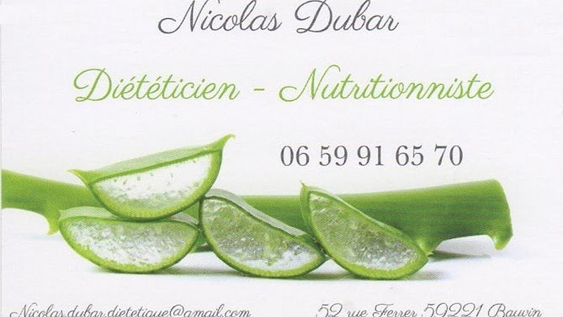 Dubar Nicolas Diététicien, Nutritionniste BAUVIN
