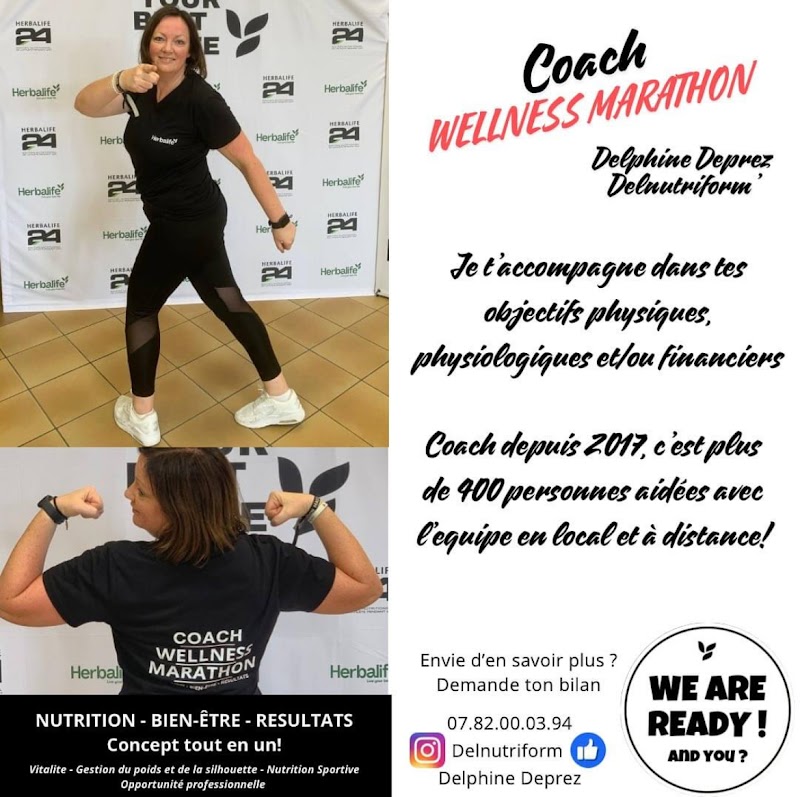 Coach herbalife - bien être - Remise en forme - DelNutriForm'