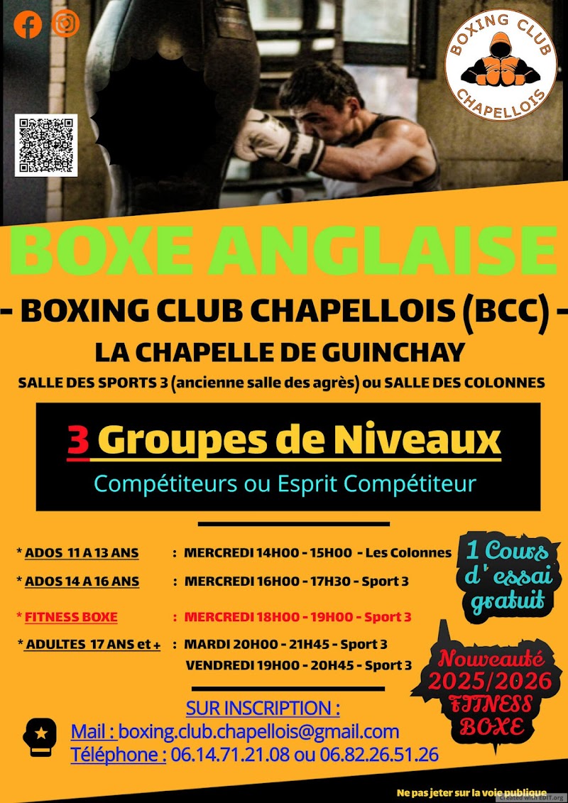 BOXING CLUB CHAPELLOIS