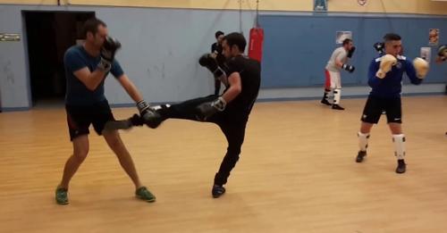 Boxe française et canne de combat Avon