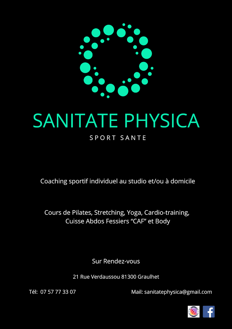 Sanitate Physica coach sportif
