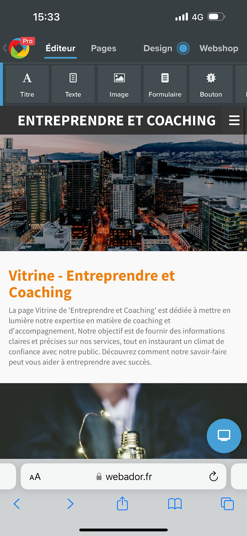 Entreprendre et coaching