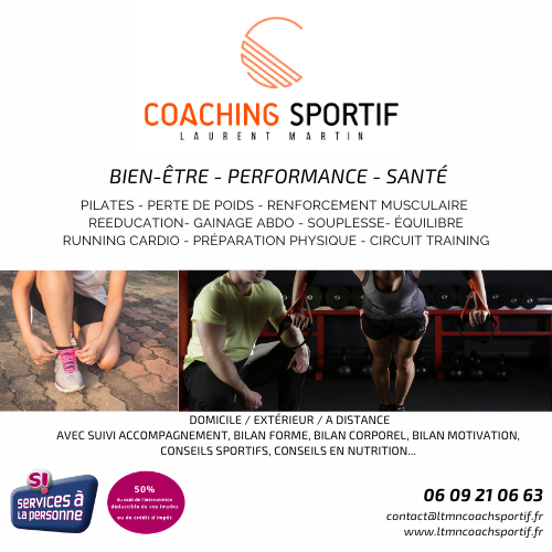 COACH SPORTIF Laurent MARTIN