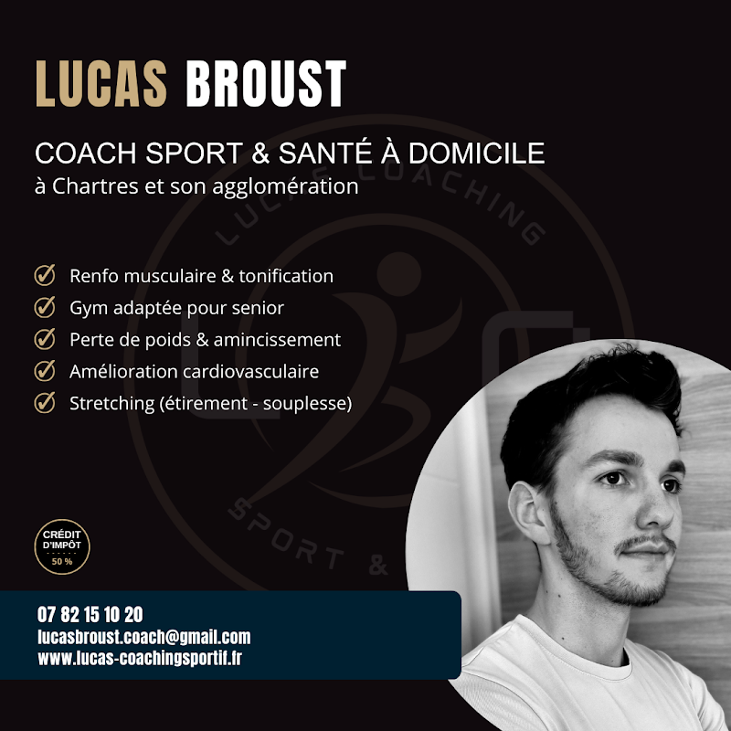 Lucas Coaching - coach sportif à domicile Chartres