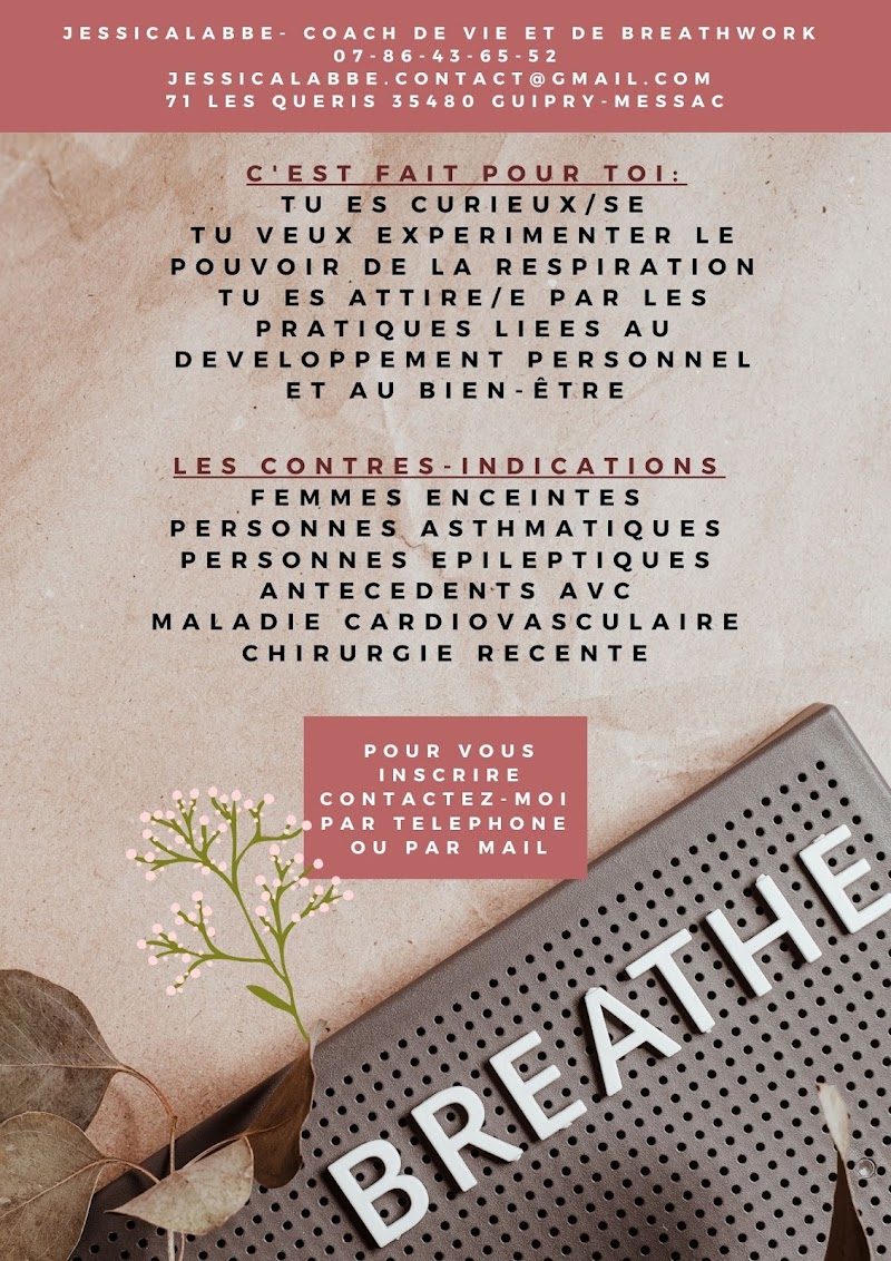 Jessica LABBE Coaching et Breathwork