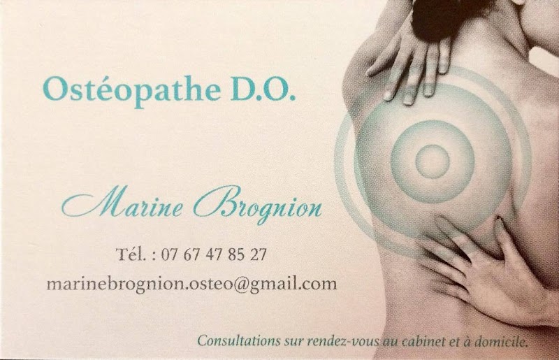Marine Brognion Ostéopathe D.O.