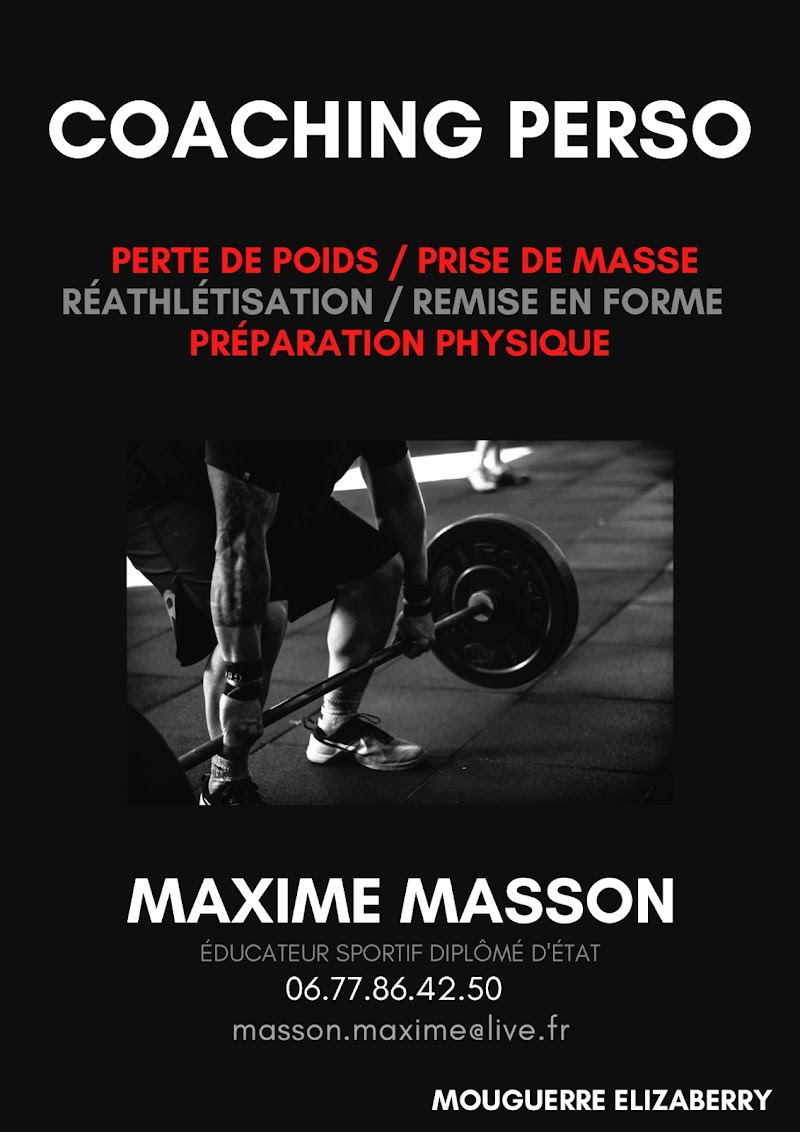 Maxime Masson Coaching / Préparation physique
