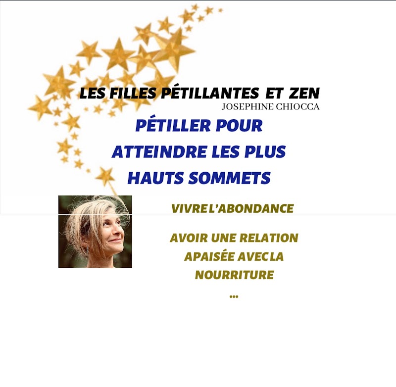 Les filles pétillantes et zen Joséphine chiocca